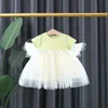 Girl039s Dresses Born Baby Girls Summer Clothes 1st Birthday Princess Party Tutu Dress Wings For Clothing Outfit3694913