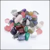 Loose Gemstones Biżuteria Naturalne Kamień Wisiorki Irregar Jade Wisiorek Naszyjnik Agate Quartz Opal Brak Chain Drop Dostawa 2021 Peciy