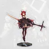 Game Arknights Vigna Skadi the Corrupting Heart Blaze Dusk Chen Nian Saga Lava Purgatory Acrylic Figure Stand Model Keychain Toy G1019