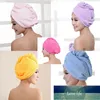 Microfibre após o banho de secagem de banho womens meninas meninas sapinas toalha de cabelo seco chapéu tampão turbante cabeça envoltório ferramentas de banho Preço de fábrica qualidade mais recente