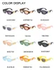 Okulary Okularne Retro Okulary przeciwsłoneczne dla kobiet Vintage Ramka ponadgabarytowa 2022 Moda Luksusowe Designer Okulary Słońca UV400 Trendencja Produkty