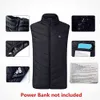 Electric Heated Vest Men Women Heating Waistcoat Thermal Warm Clothing Usb Outdoor Winter Jacket 210811