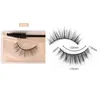 3D False Eyelashes Natural Soft Thick Fake Eye Lash Beauty Makeup Tools Extension Lashes with Eyelash Tweezer Brush