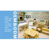 지리 장난감 어린이 교육 장난감 지리 지리 Montsori 8 캐비닛 Montsori 재료 가구 261B200S를 가진 퍼즐 맵