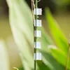 Fournitures de jardin Autres 50 clips de support pour plantes Clip de greffage horticole blanc 2-5 mm Tube rond de retenue pour tuyau de cadre de serre
