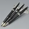 Luxus Msk163 Classic Black Resin Rollerball Stift Kugelschreiber Füllfederhalter Schreibwaren Schule Bürobedarf mit Seri1698165