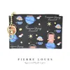 Titulares de tarjetas Cuero artificial Moda casual Multi-Tarjeta ID Clave Cremallera corta Lady Wallet