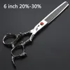 Hair Scissors 6 Inch Haircutting Refined Professional Hairdressing Japanese 440C Steel Original Barber