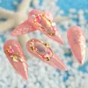 Crystal Rhinestones Nail Art Decorations Mermaid Aurora Nails Pärlor Stones Smycken Charms Gems för Manicure Accessoires
