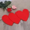 Party Decoration 3M Hanging Decor Red Love Heart Bunting Banners Garland Wedding Valentines Day Birthday Bridal Shower Marriage Proposal