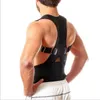 Men Women Magnetic Posture Corrector Neoprene Back Corset Brace Straightener Shoulder Belt Black Spine Support