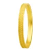 Trendy Women Girl Bangle Bracelet 18k Yellow Gold Filled Solid Pretty Jewelry Gift