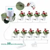 10m Automatic Micro Drip Irrigation System With Smart Timing Controller Home Garden Irrigation Spray Self Watering Kits 210610