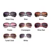 Mode lunettes De soleil carrées femmes luxe grandes lunettes De soleil violettes femme miroir nuances dames Oculos De Sol Feminino