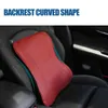 För mini Cooper Universal Car Memory Foam Headrest Neck Pillow Seat Support Lumbar Auto Cushion Quilt Waist Ryggstöd Tillbehör