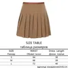 Streetwear Cross Bandage Geplooid Mini Rok Dames Harajuku Khaki Hoge getailleerde Tie-up Koreaanse Vrouw Y2K Rokken Mujer Faldas 210415