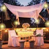 500 LED Lampa fajerwerkowa Wodoodporna EU / US Plug Wybuch Star Boże Narodzenie Wróżki Światła Garland Garden Garden Wedding Decoration 211104