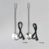 3w Led Flexible Hose Plug Wall Lamps Bedside Reading Bending Lamp Mirror Make-up Painting Lights Sconces Room