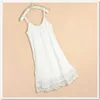 Mori Girl Styl Lolita Vintage Spaghetti Strap Lace Basic Dress Women Casual Clothing Summer Dresses Vestidos Oncinha Faldas Y0603