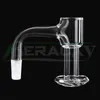 Beracky Högkvalitativ helsvets rökning avfasad kant Terp Slurper Quartz Banger With Blender Botten 20mmOD Slurpers Seamless Nails For Glas Water Bongs Dab Rigs