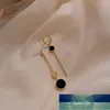 Мода асимметричный корейский стиль популярное дизайн длинные серьги полые круг металлические круглые бугольники D'Oreilles Pendantes ювелирные изделия подарок на фабрике цена эксперт