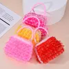 LED Blinking Light Luminous Christmas Bag Toy Girls Children DIY Cute Flash Bag Kids Birthday Gifts Glow Party Supplies