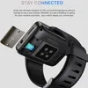 DM101 4G Wifi Smart Watch Full Touch 3 GB + 32 GB 2080 mAh Batteria Doppia fotocamera Frequenza cardiaca Pedometro IP67 Smartwatch impermeabile con slot per scheda SIM