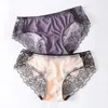 2021 Girls Low-waist Mesh Panties Woman Embroidered Underwear For Female Sexy Lace Briefs Feamle Panty M-XL