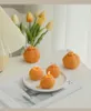 Orange Candle Hem Dekoration Födelsedag Decoration Soja Wax Scented Candles Wedding Decoration Photography 1pc