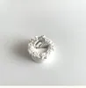 Anillo Irregular de circonita de glaciar de Lava Simple de nicho Ins, diseño de estilo frío para mujer, joyería ligera de lujo para dedo índice de moda 5257312