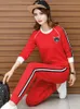 Women's Hoodies & Sweatshirts Sports Suit, Female 2021 Spring Korean Long-Sleeved Sweater Middle-aged Sportswear Two-Piece Factory