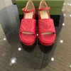 Top Quality Women Sandals Luxury Designer Platform Shoes Sexy High Heels Leather Size 35-42 XX-0303