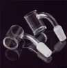 Water Pipes accessories 5mm thick bottom quartz banger With 10mm 14mm 18mm female male domeless nail for oil Rigs