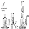 Combination style glass hookah burning tapping drill 14mm banger