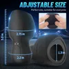 NXY Sex Masturbateurs Oral Sucer Ghost Fanther Vibration Penis Dispositif Elargissement Silicone Glans Extendeur de formation pour hommes Vagin Massage 1130