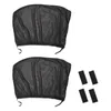 Słońce w samochodzie 2PCS 50x110 cm Zasłony siatkowe Słońce Osun Drzwi Boczne okno Okładka UV Ochrona Auto Accessories wnętrza 258H