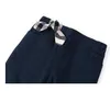 Pantaloni casual per bambina primavera autunno Pantaloni per bambini Pantaloni abbinati a colori scozzesi Pantaloni per il tempo libero con fiocco per bambini 2-8 anni