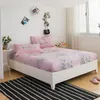 Set di lenzuola Lenzuolo con angoli stampato per letto matrimoniale singolo Bambini Adulti 100% cotone (senza custodia) XF772-9