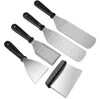 BBQ Griddle Tillbehör Kit 14PCS Flat Top Grill Stainless Steel Scraper Teppanyaki Tool Set