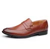 Luksusowe Krokodylowe buty Slip-on Płaskie Oxfords Mężczyźni Casual Fashion Piaded Toe Dress Buty Business Wedding Boots