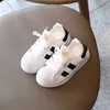 İlkbahar Sonbahar Çocuklar Kız Erkek Ayakkabı Yeni Fashon Örme Çocuk Sneakers Nefes Toddler Bebek Koşu Ayakkabıları Çocuk Sneakers G1025