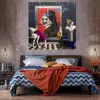 JUST SMILE Home Decor Large Oil Painting On Canvas Handcrafts /HD Print Wall Art Pictures Customization is acceptable 21081105