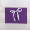 2021 24 * 18 * 0,7cm båge kuvert Kraft pappersficka Kerchief Handkerchief Silk Scarf Packing Boxes Envelope Box