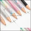 Ballpoint Writing Business IndustrialBallpoint Pennen 2 stks Flash Ball Glitter Metalen Balpen 1.0mm Zwart Refill Student School Briefpapier