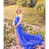 Maternity fotografi rekvisita kläder för gravida kvinnor moderskap klänningar för fotografering graviditet klänning fotografering Q0713