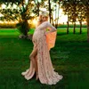 Boho Maternity Dress For Po Shoot Outfit Pregnant Woman Pregnancy Lace Robe Grossesse Shooting 210922
