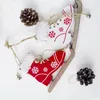 Kerst hangende ornament houten skate gevormd met klok kerstboom decoraties kinderen giften jja9606