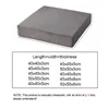 35D dur haute densité éponge canapé coussin couleur unie fenêtre tapis amovible et lavable Tatami chaise coussin épaisseur 3-8cm 211110