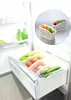 5pcs réglable extensible réfrigérateur organisateur boîte de rangement tiroir rangement réfrigérateur frais entretoise couche rack sac placard 210922