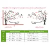 壁のステッカーの木のPOフレーム3Dアクリルミラーの壁のデカールソファテレビの背景の壁の装飾DIYの家族POフレームのステッカー210705